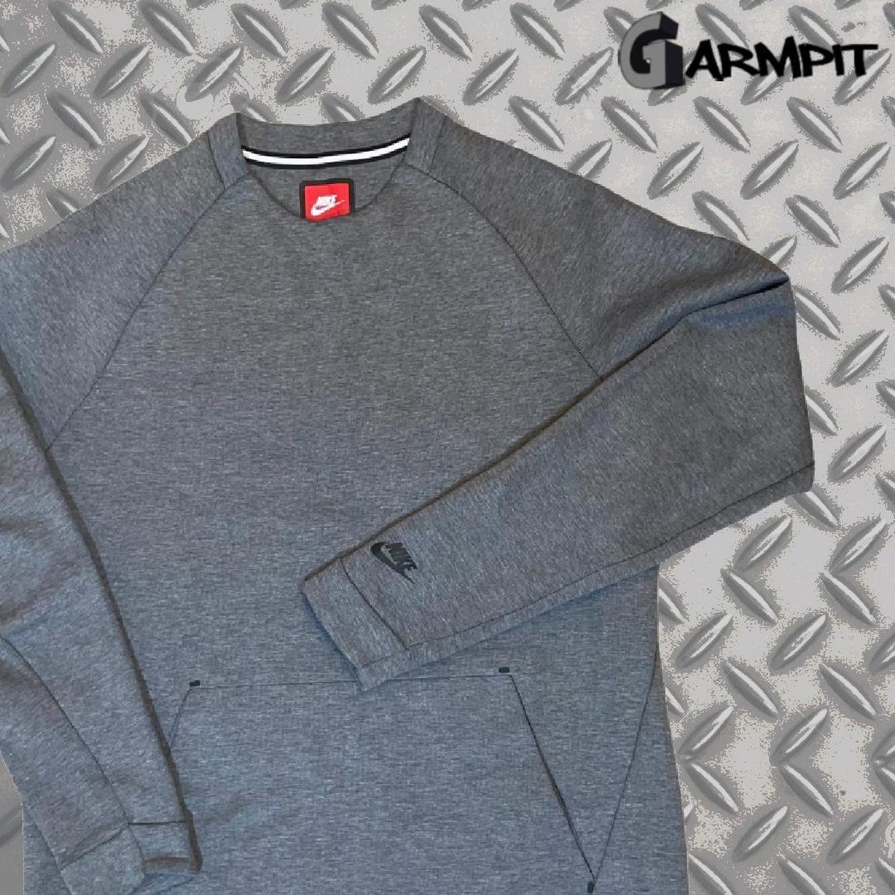 mens nike jumper grey