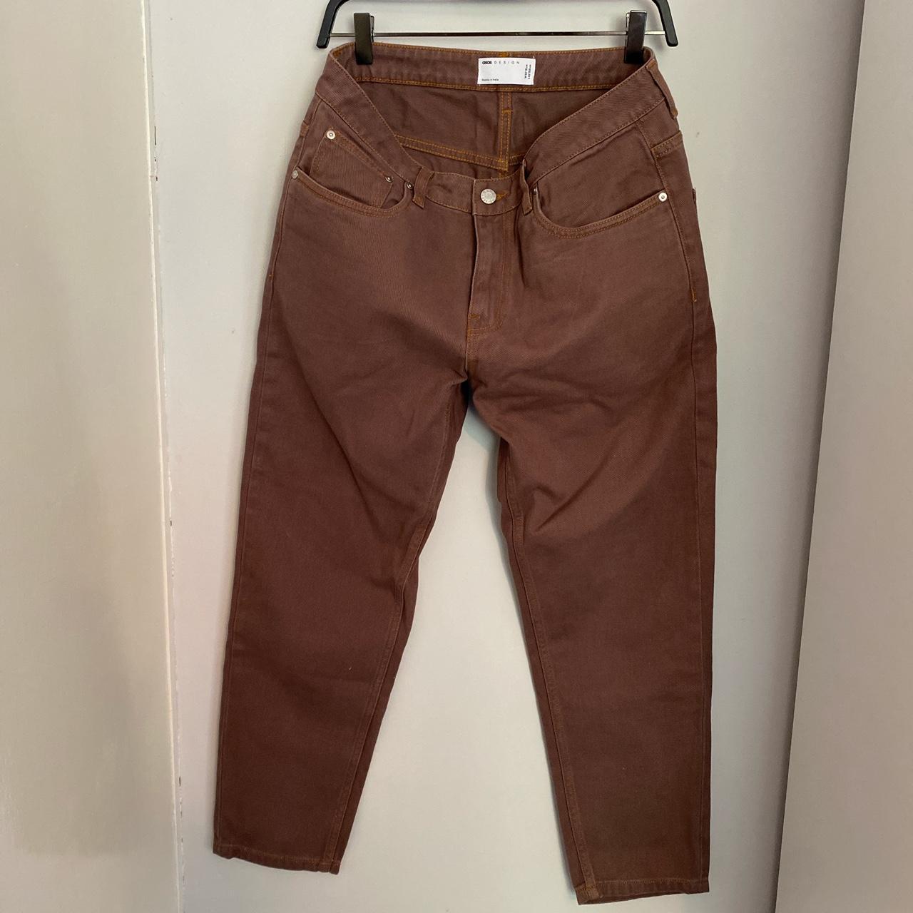 Mens brown jeans W32 L32 - Depop