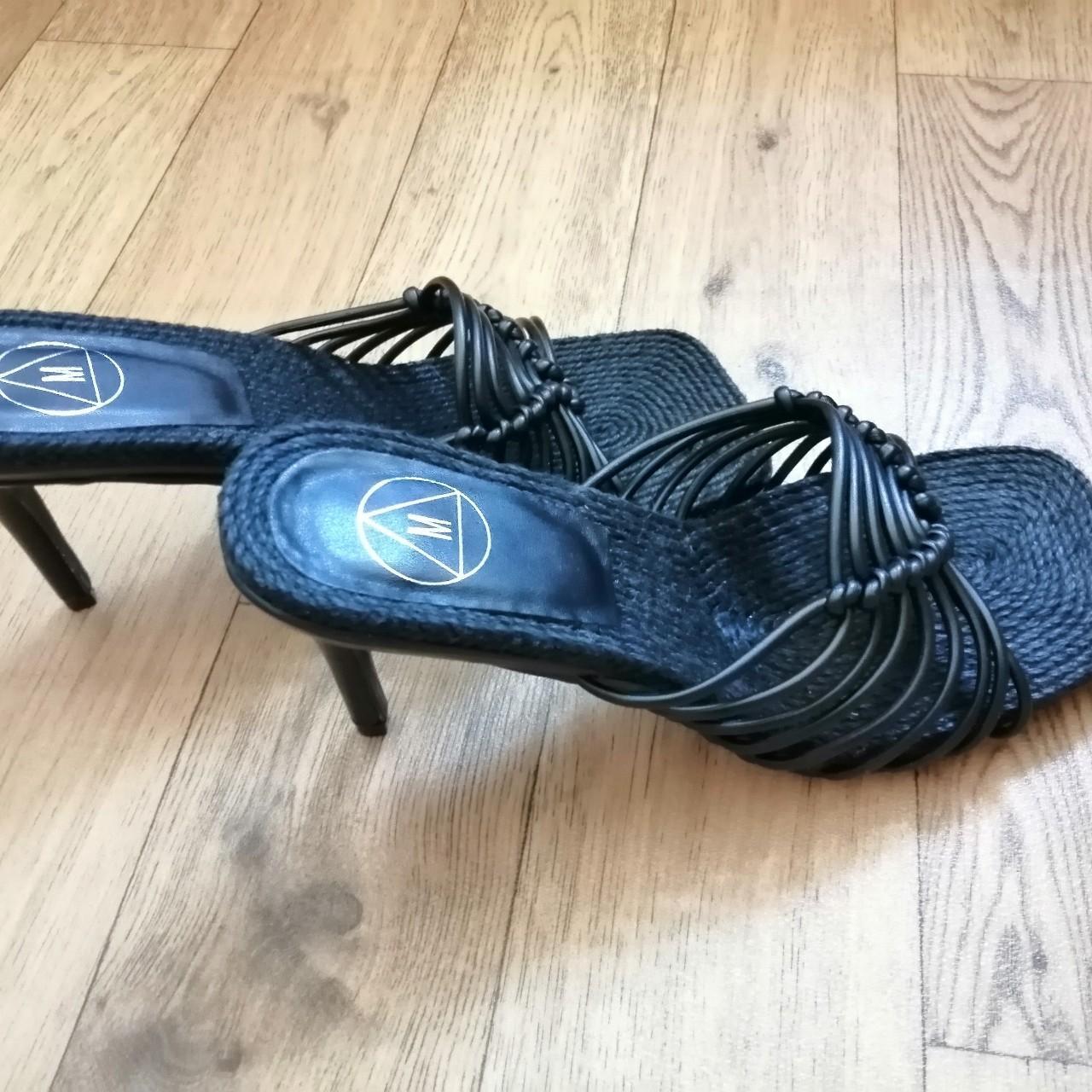 missguided black heels