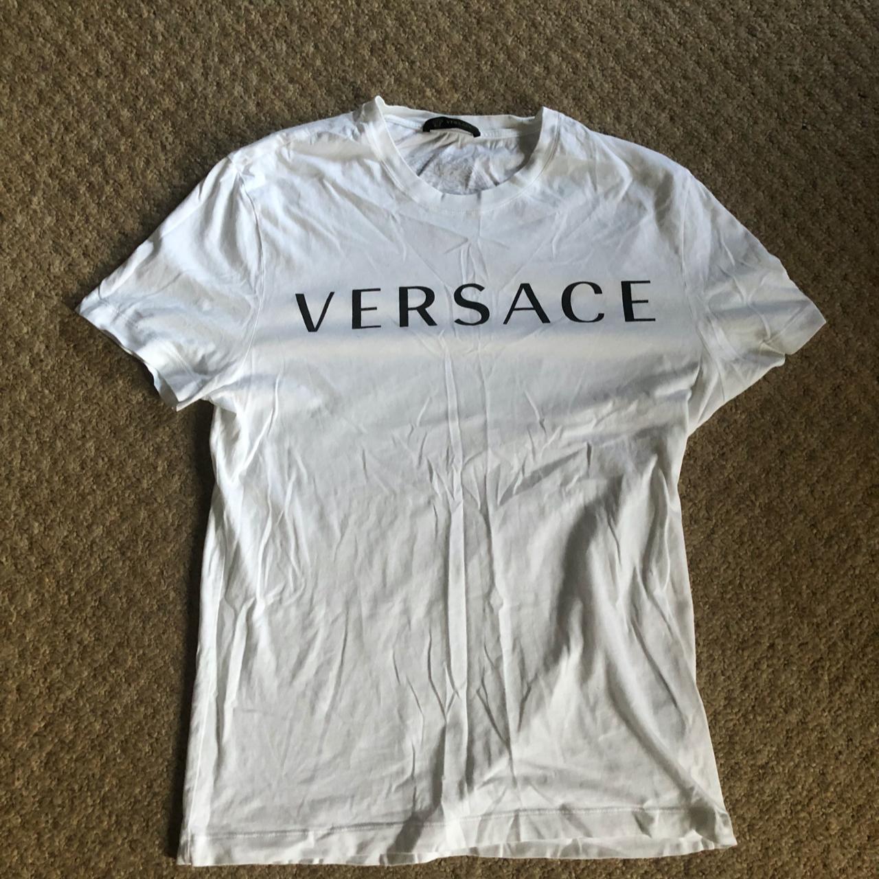 Versace T shirt size small bought from Bicester... - Depop