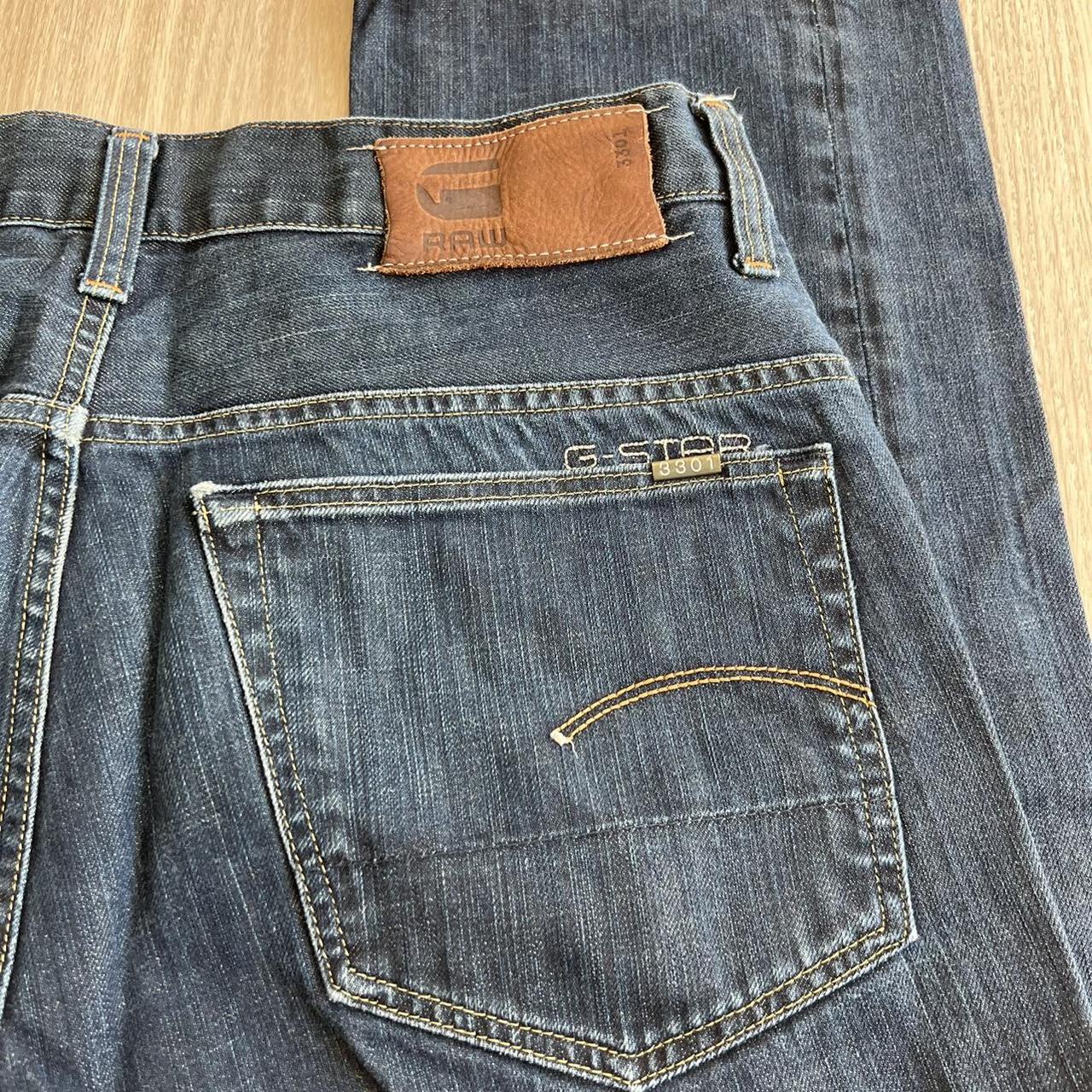 G-Star Raw denim jeans Size 34 Inseam 33” Outseam... - Depop