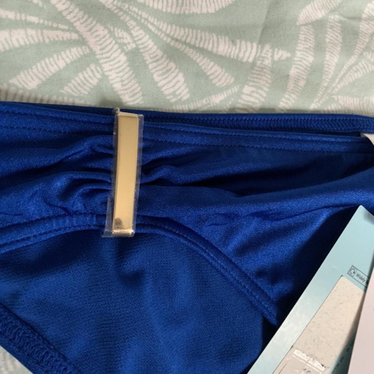 Cobalt blue bikini bottoms size 16 Bnwt M&S - Depop