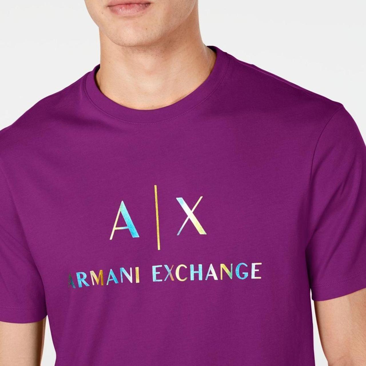 Armani exchange pride deals shirt