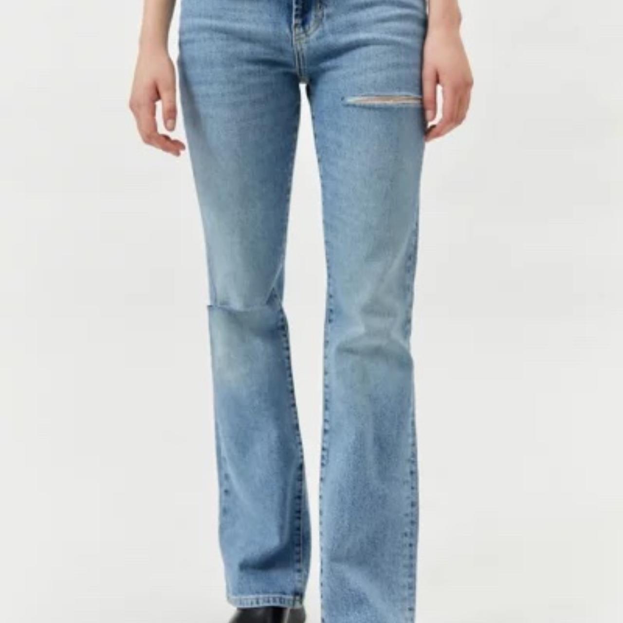 Urban Outfitters High Waisted Stretch Flare Jeans Depop