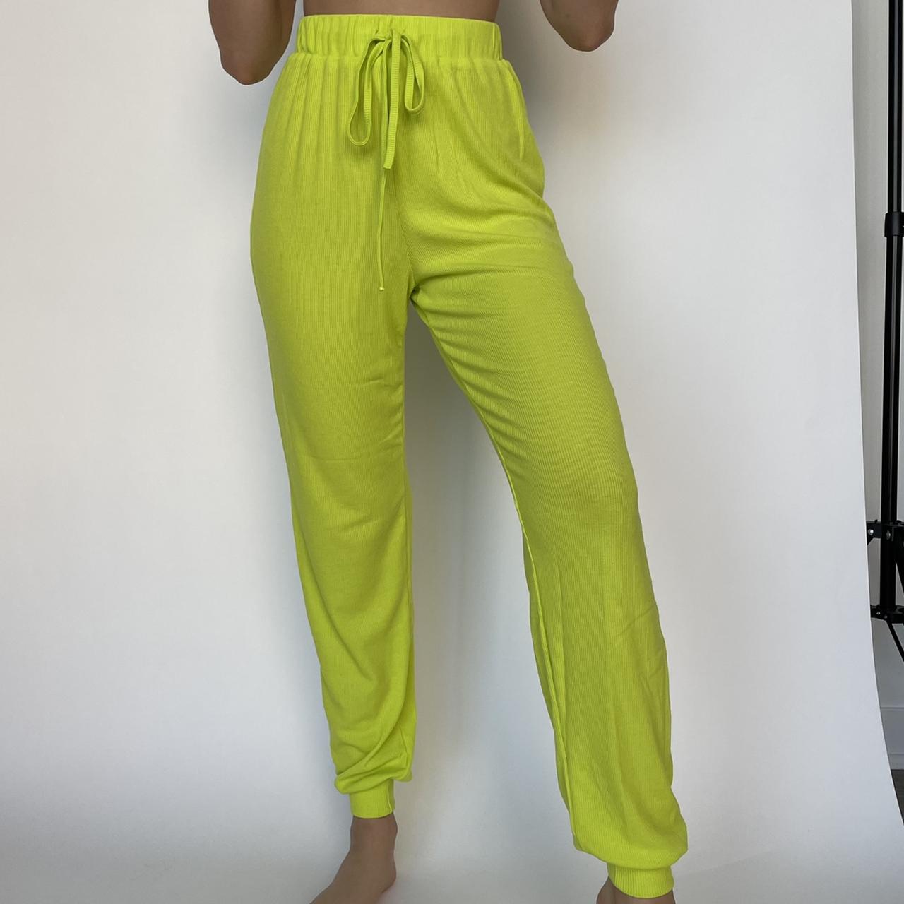 neon sweatpants