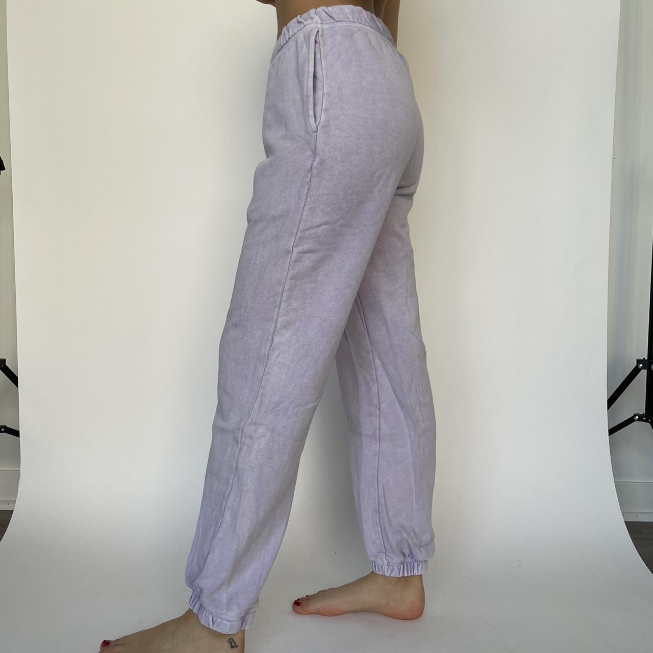 Lavender sweatpants great condition! #purple... - Depop