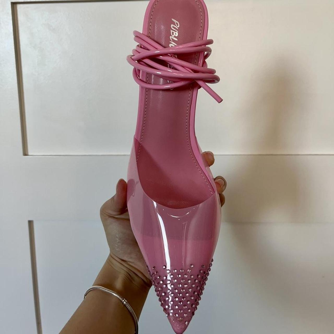 Public desire pink outlet heels