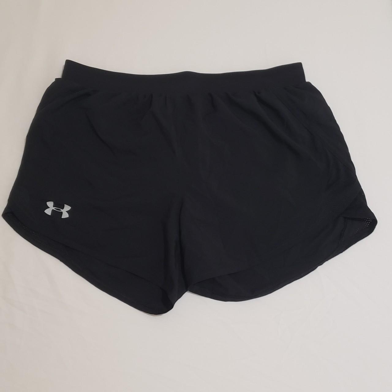 Under Armour Women's Black Shorts Depop