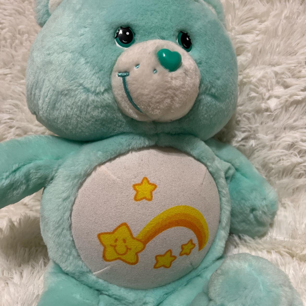 Vintage Care Bear Full size Wish Bear with light up... - Depop