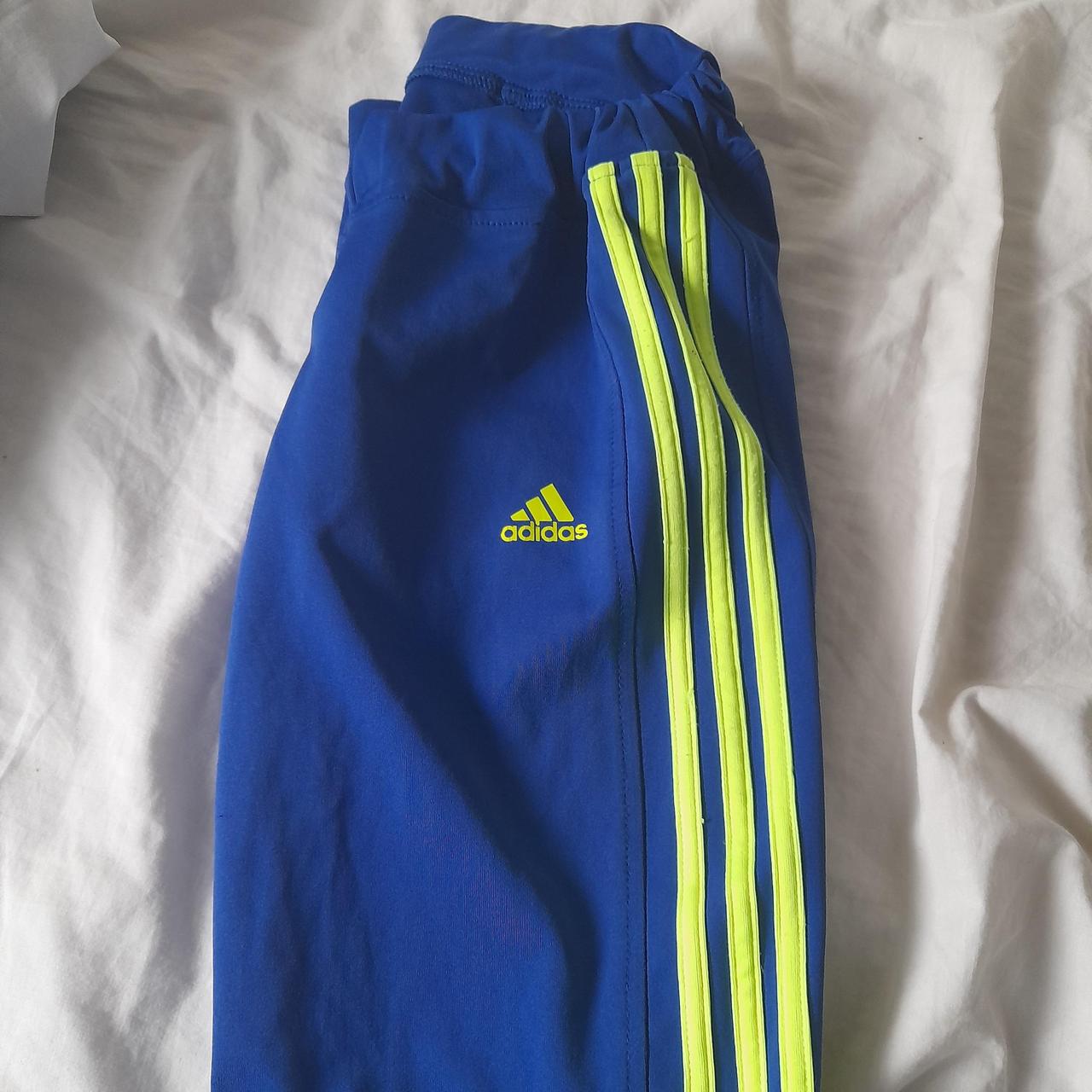 Adidas Medium sized kids tracksuit bottoms. Barely... Depop