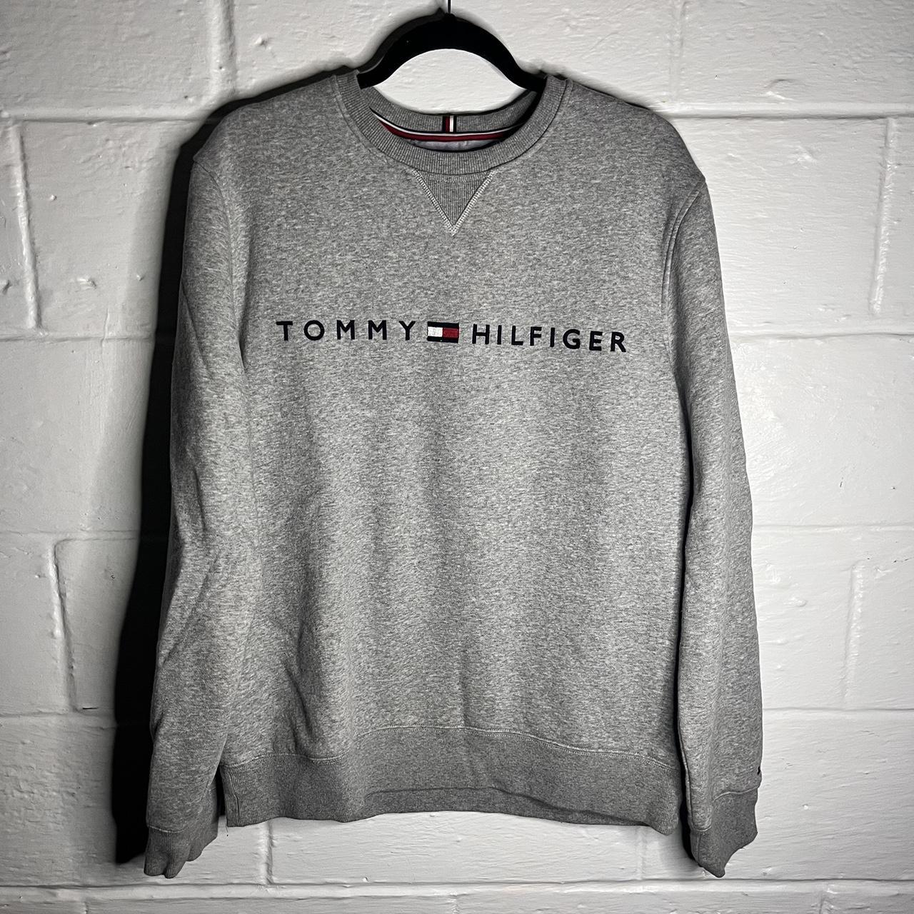 Tommy Hilfiger Sweatshirt (Thick) 50% Cotton 50%... - Depop