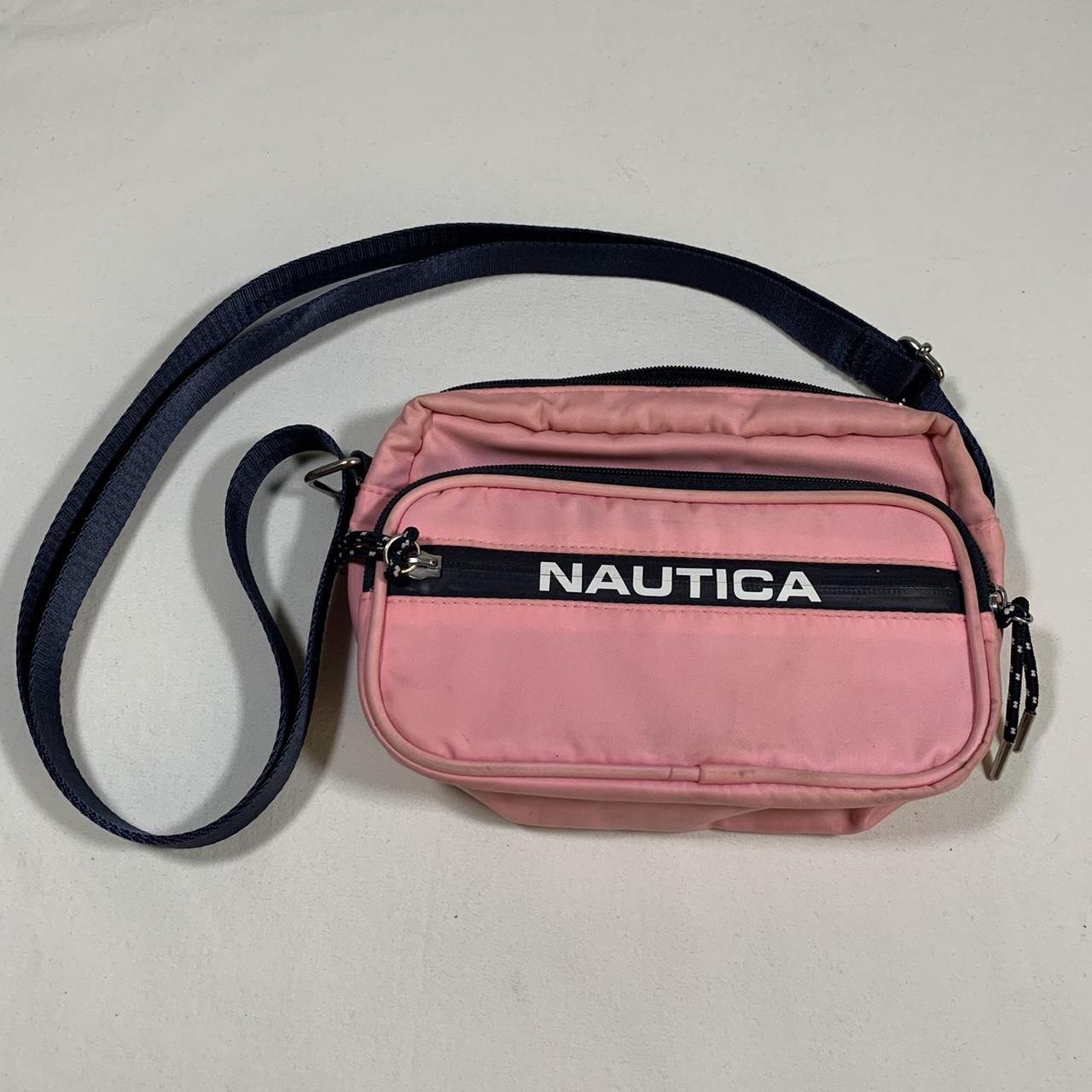 pink nautica purse good condition bag dimensions