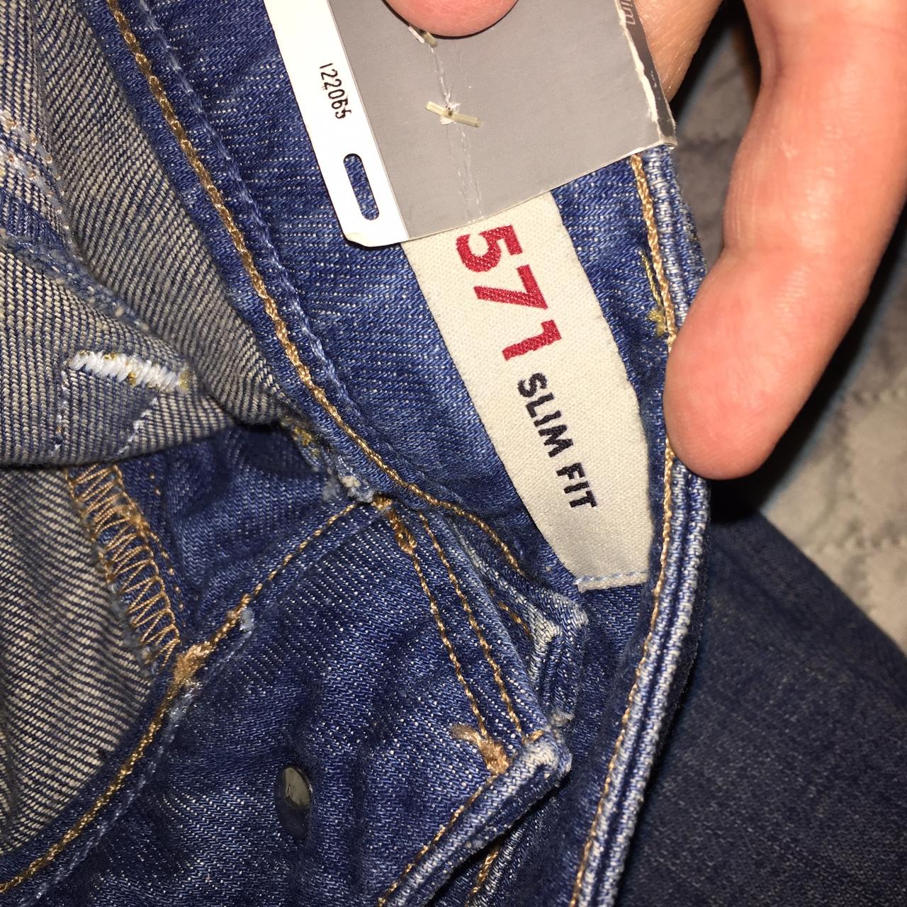 Levis 571 slim fit taglia 42 nuovi con etichetta