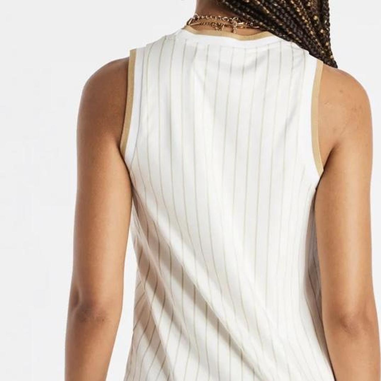 SIKSILK Women's Cream and Gold Dress (2)
