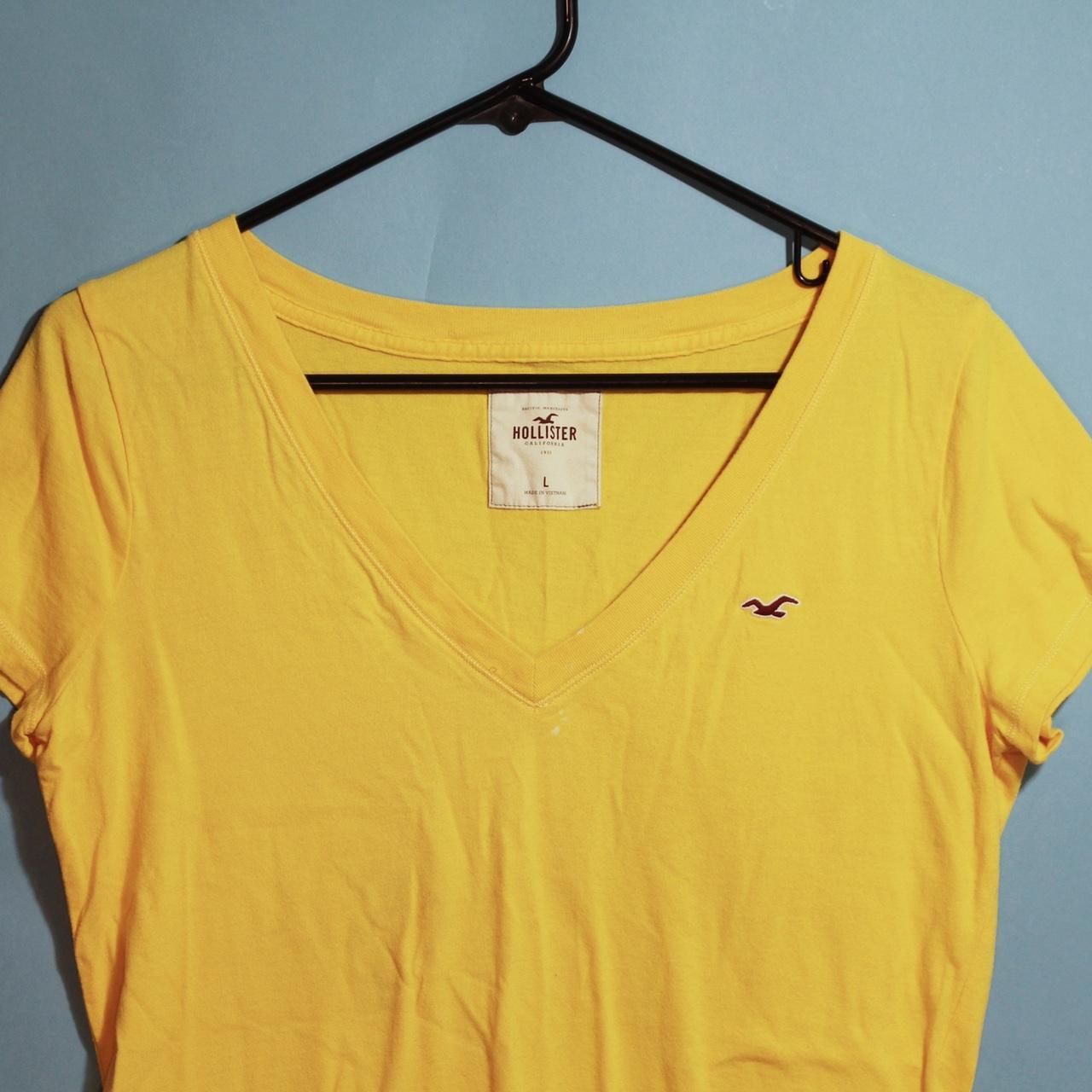 Hollister Co. Yellow Scoop Neck Sweaters for Women