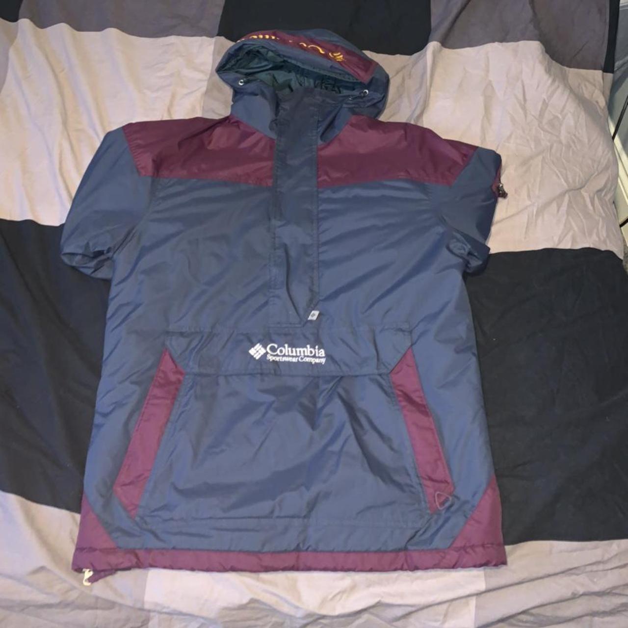 frozen granular hooded jacket