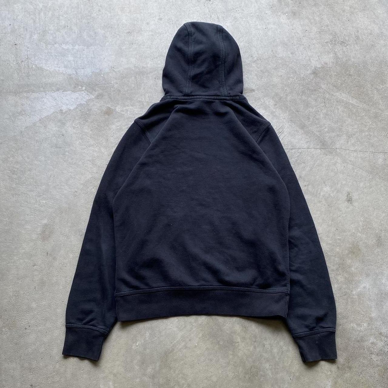 nike black essential pullover hoodie size small... - Depop