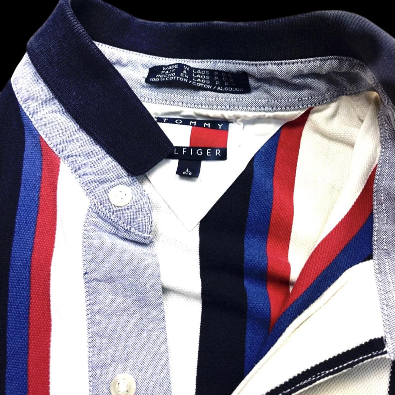 Vintage Tommy Hilfiger Polo T-Shirt, Men’s... - Depop