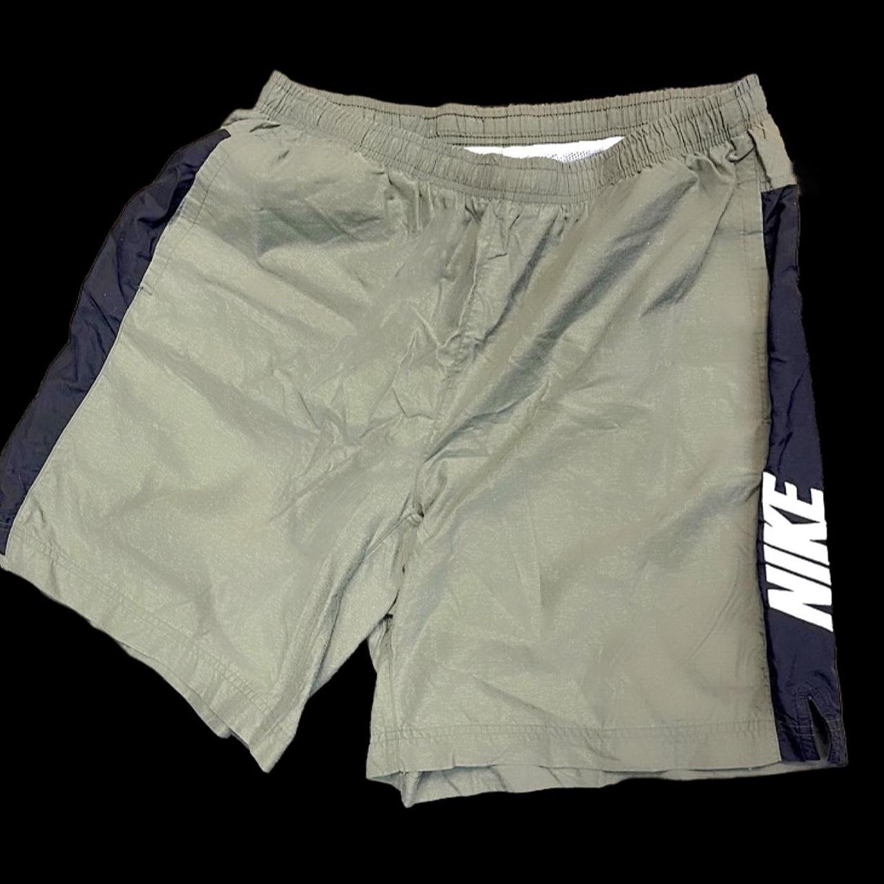 Nike Men's Green and Black Swim-briefs-shorts