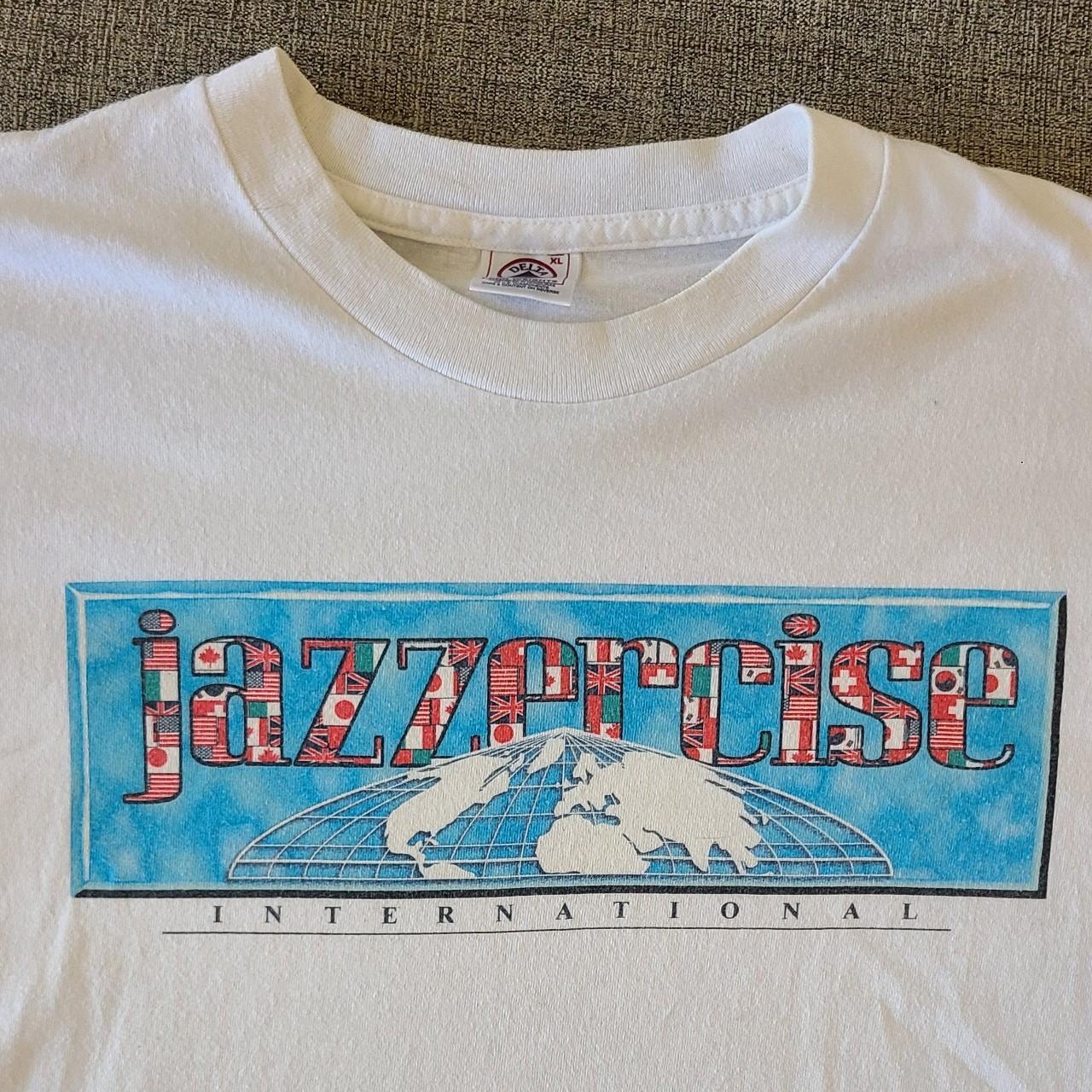 90s Vintage Jazzercise International Excercise... Depop