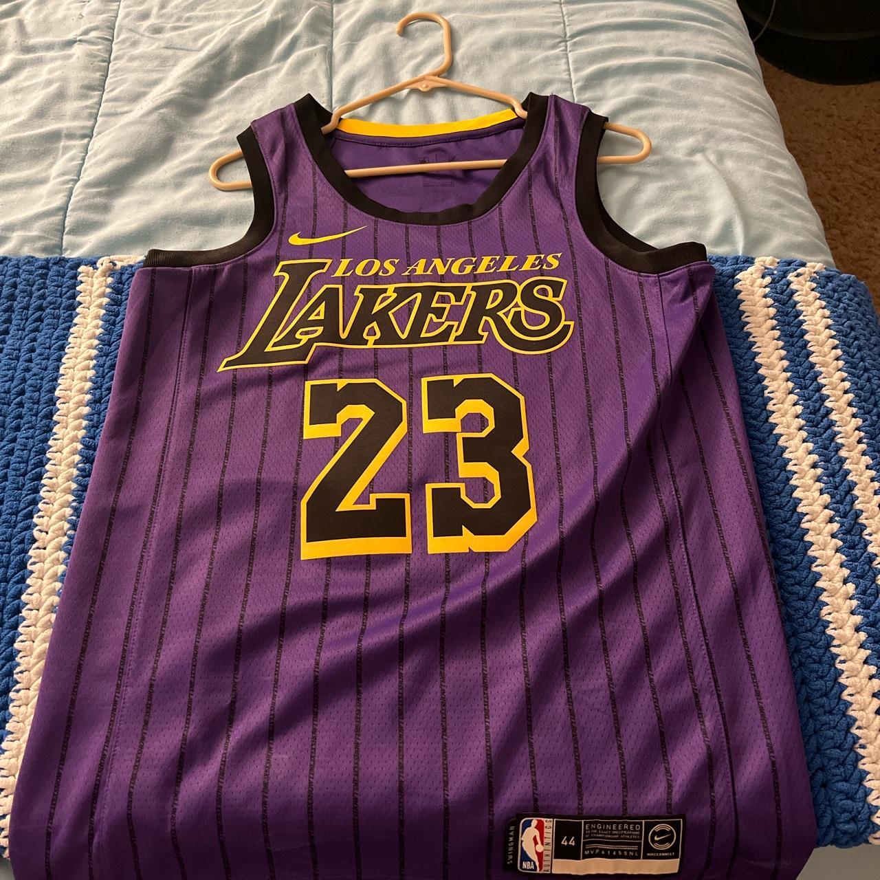 LAKERS LEBRON JAMES 23 HOME JERSEY STRAIGHT FROM THE - Depop