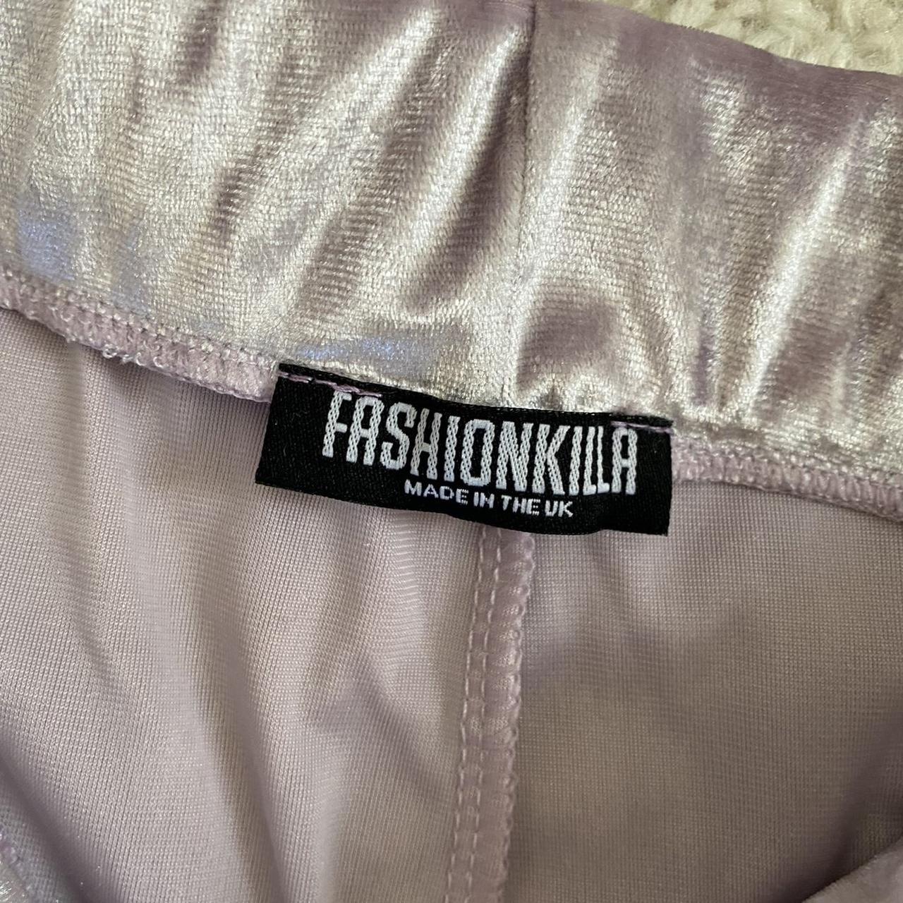 Product Image 4 - Fashionkilla Crushed Velvet Skinny Joggers
