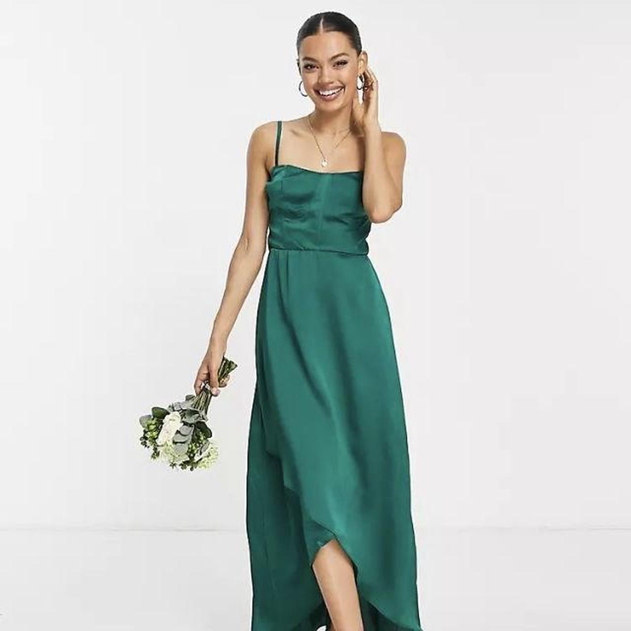 ASOS Women's Green Dress Depop