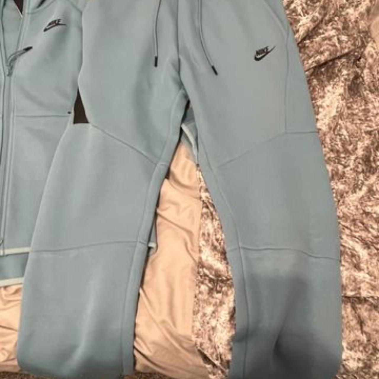  Nike baby blue Techfleece tracksuit (old model... Depop