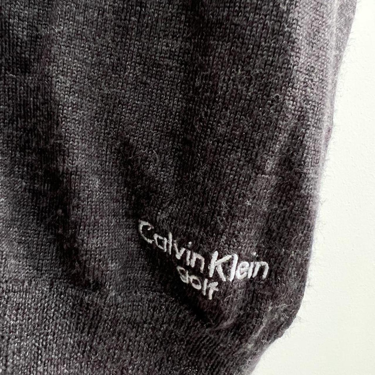 Calvin Klein Men's Grey Jumper | Depop