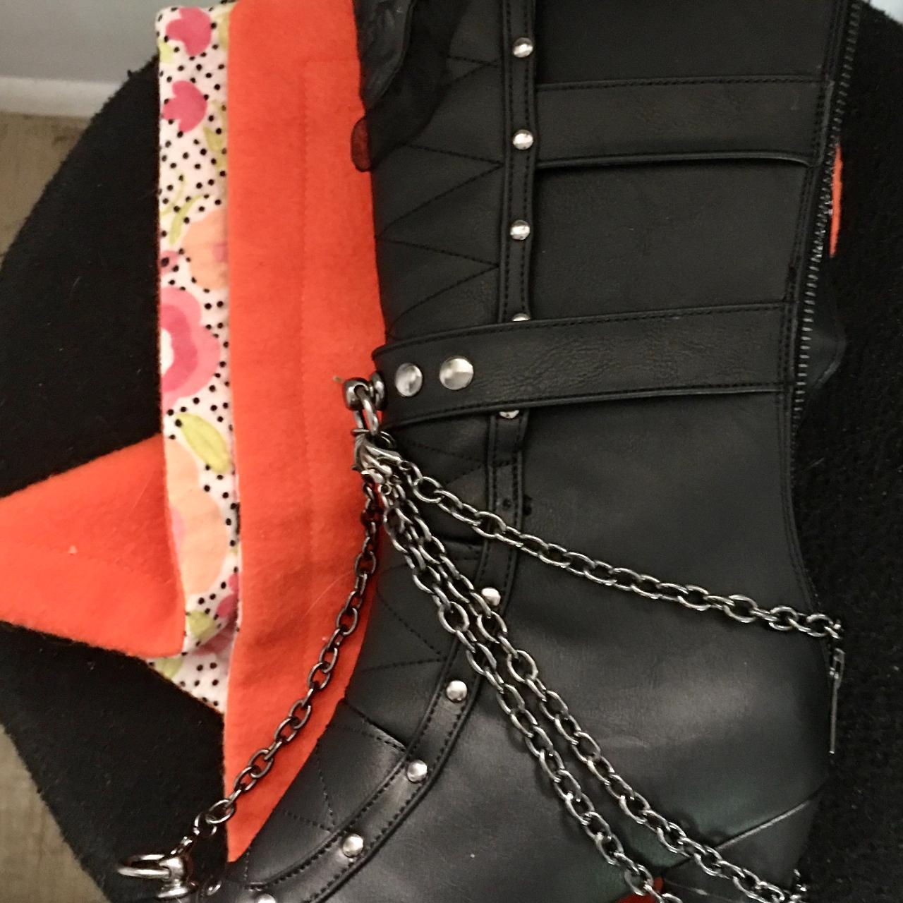 Demonia boots are brand new however, there are a few... - Depop
