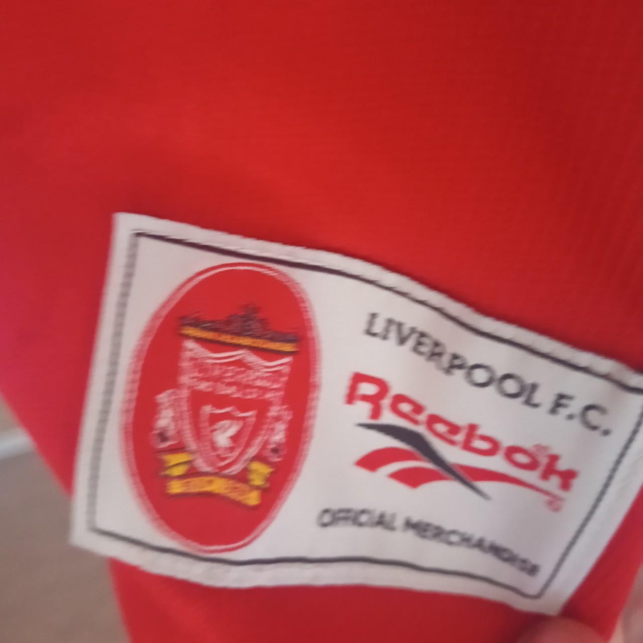 1996 liverpool shirt