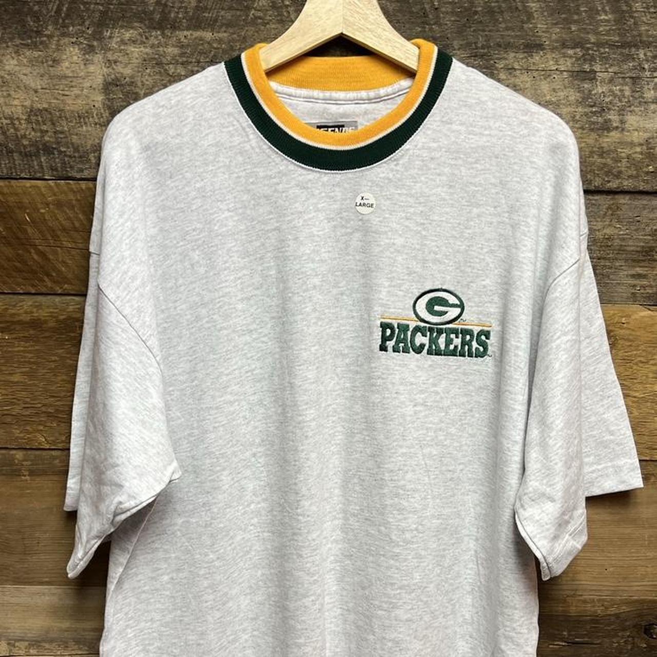 Vintage Green Bay Packers sweatshirt, NFL grey embroidered