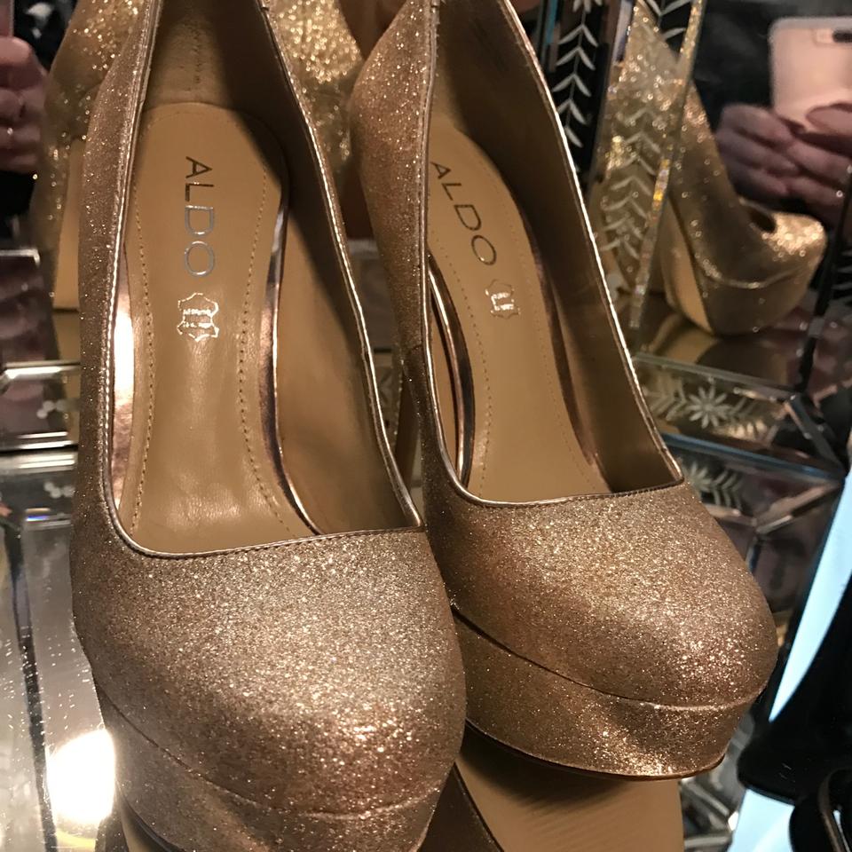 Aldo 2024 glitter heels