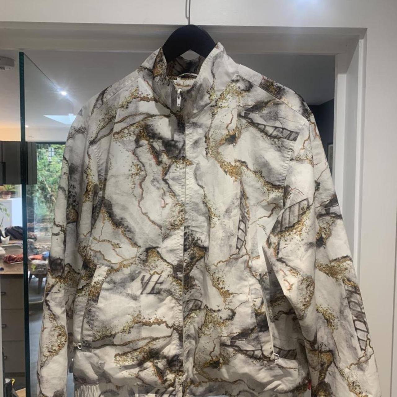 Marble track best sale jacket supreme