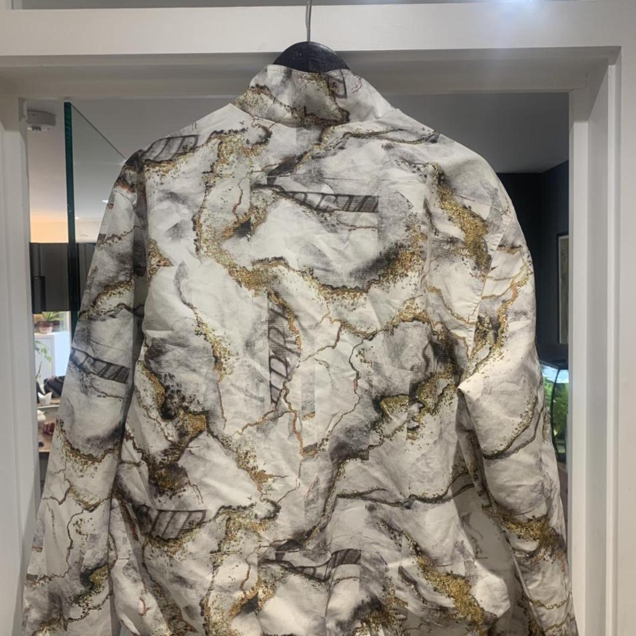 Supreme Marble Track Jacket size M 10 10 condition Depop