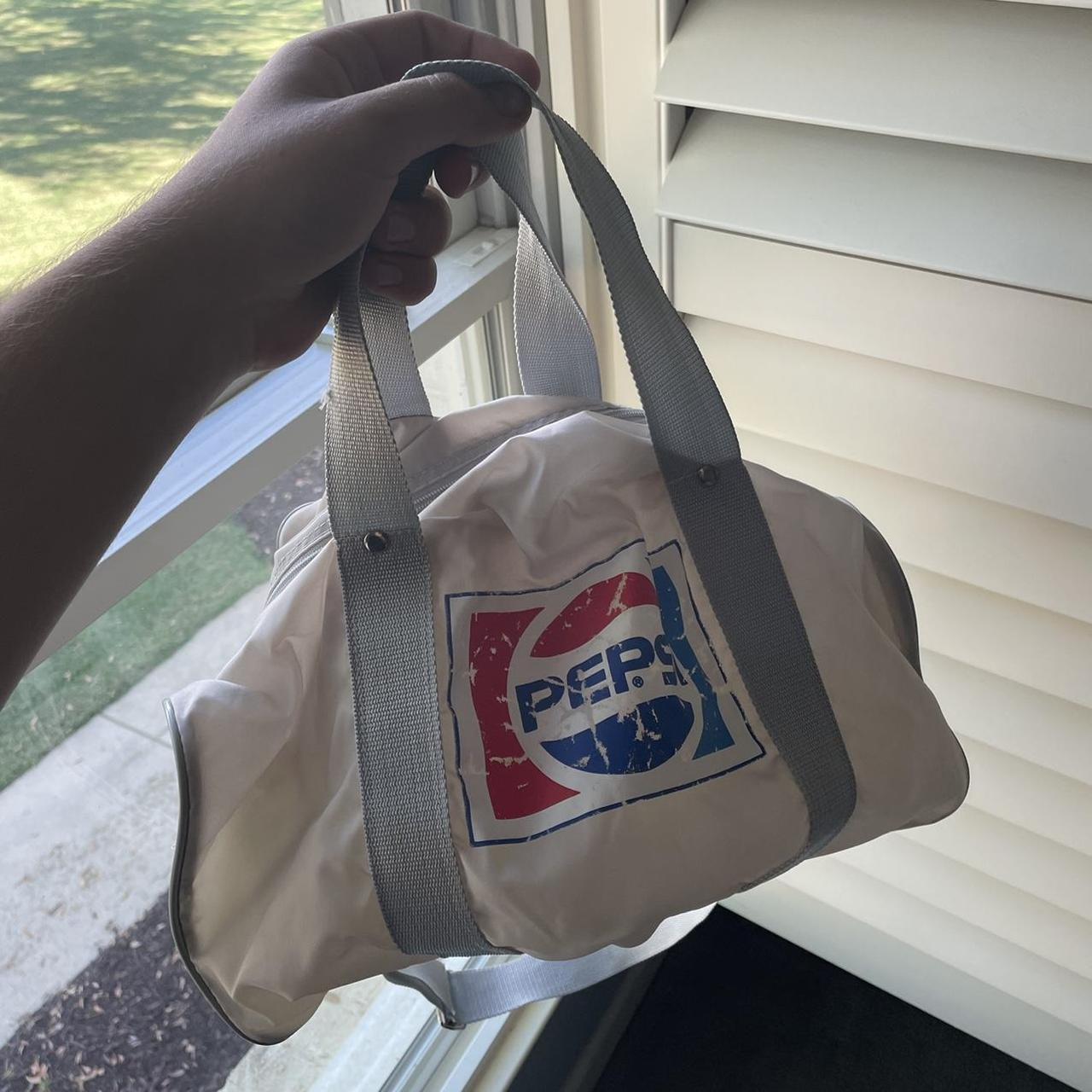 vintage pepsi duffle bag