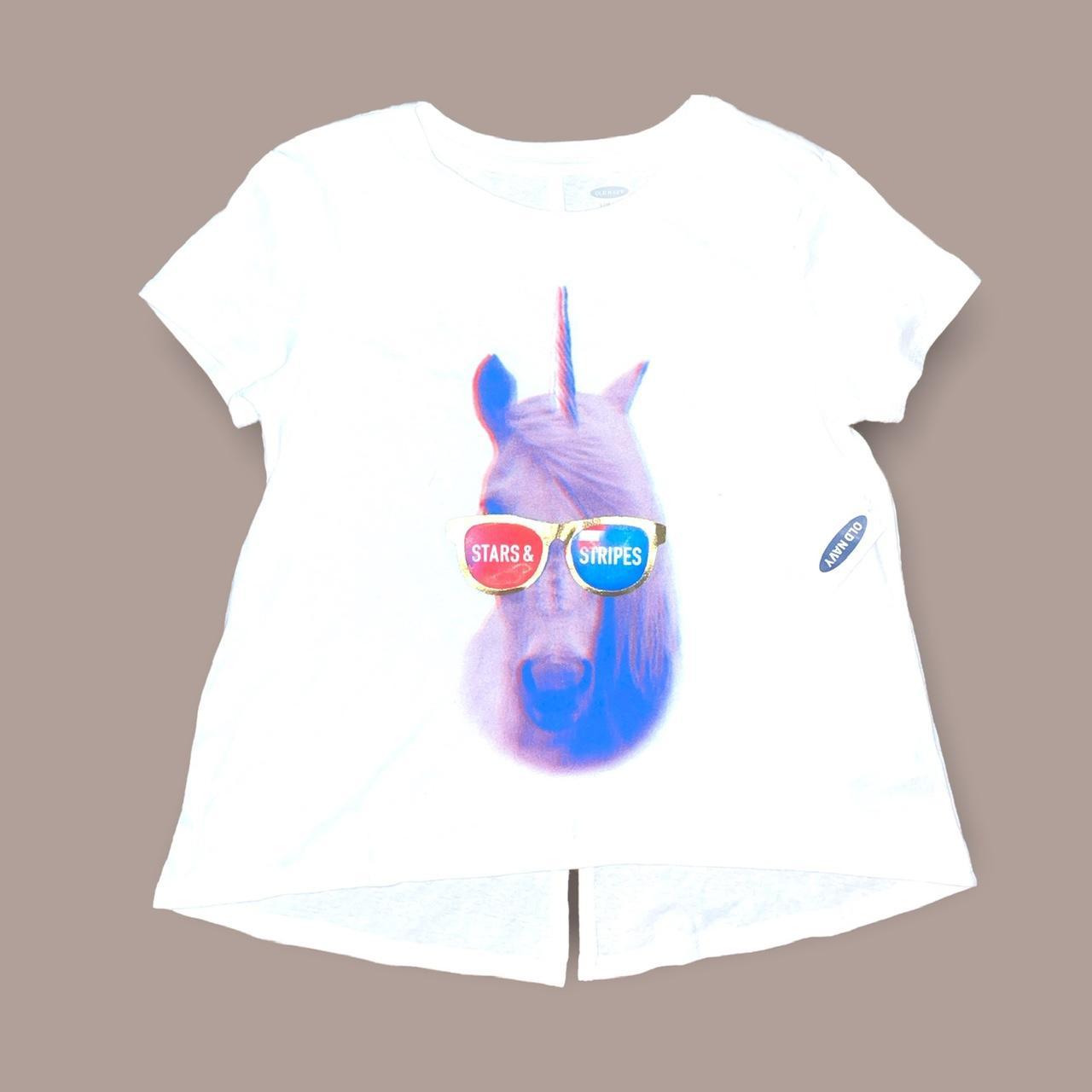 Old navy unicorn store shirt