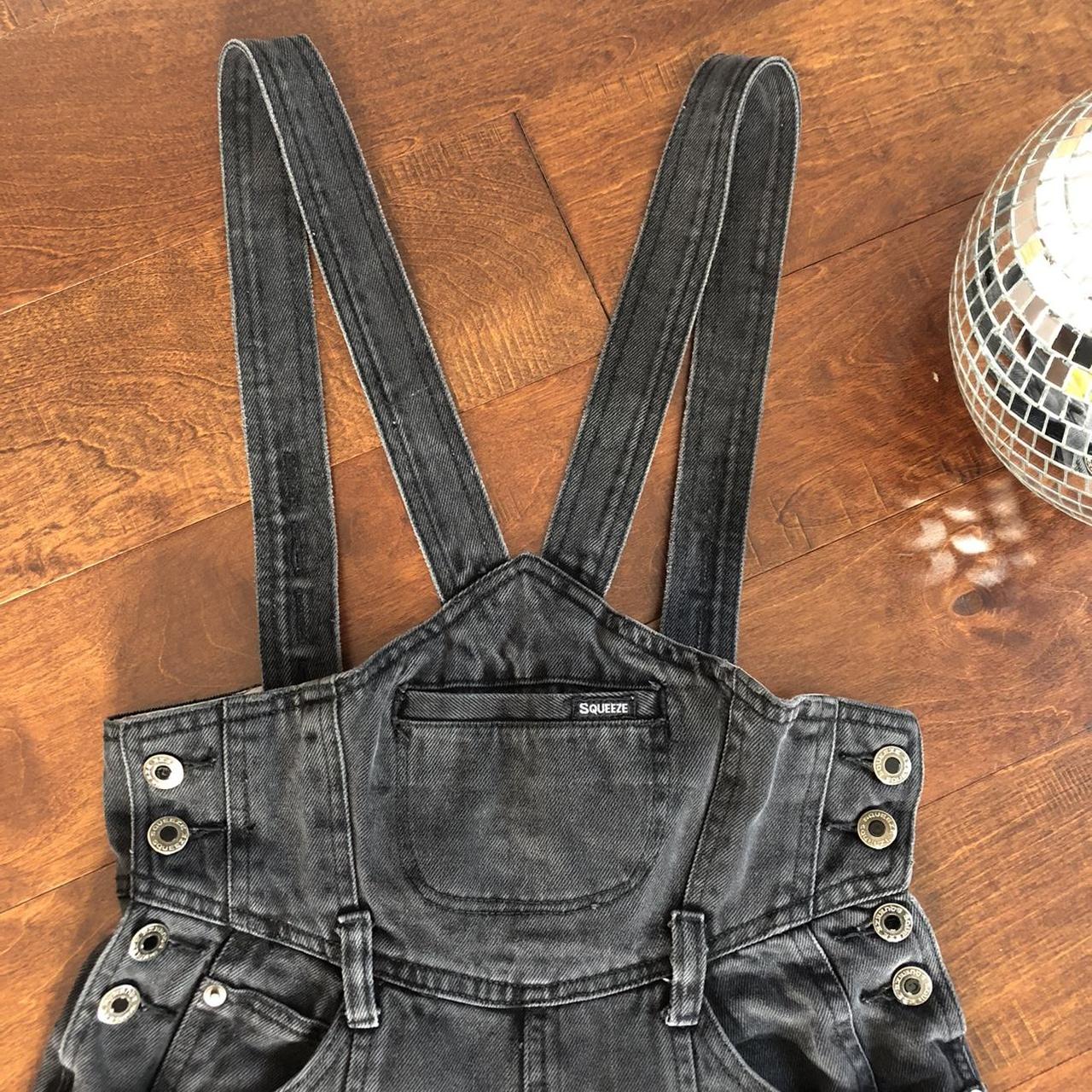 Harley Davidson Women's Black and Grey Dungareesoveralls Depop