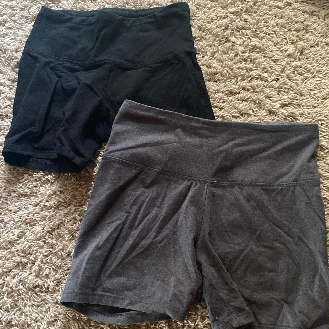 Product Image 1 - Grey and black shorts!! 2