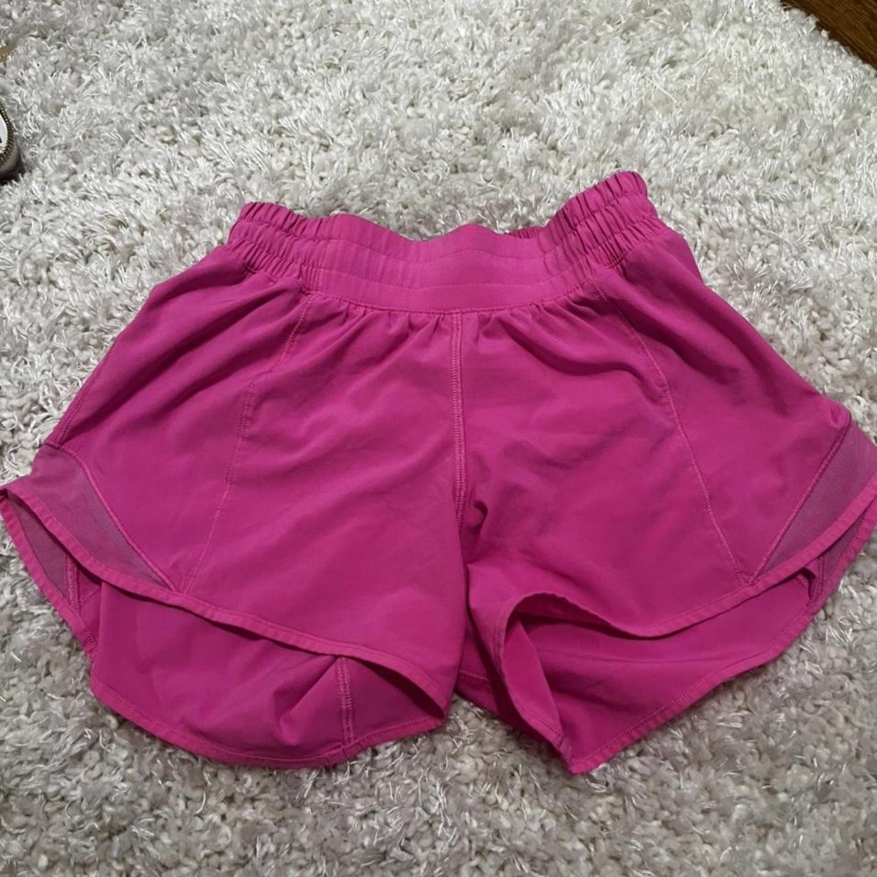 Lululemon Women's Pink Shorts | Depop