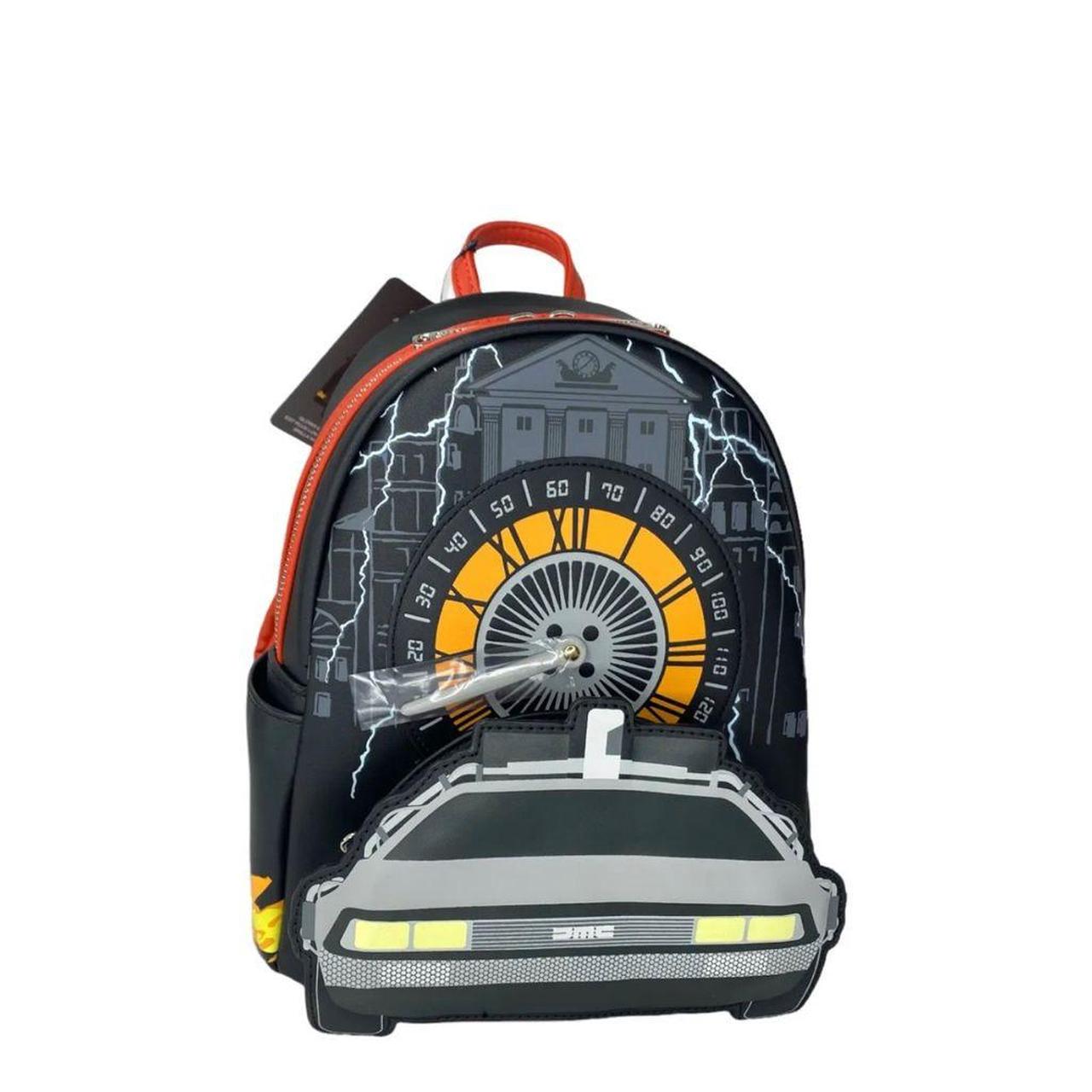 2022 2024 Loungefly Universal Studios Back to the Future Mini Backpack