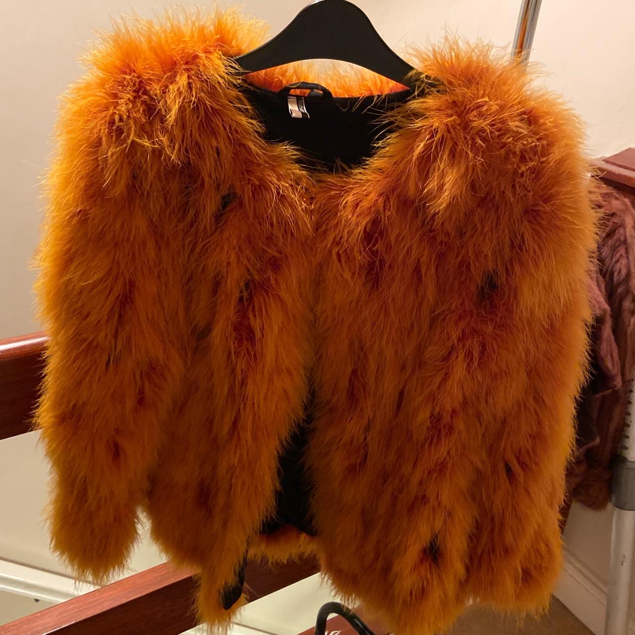 Marabou Feather Topshop Marabou Jacket 2000s Topshop Full Marabou