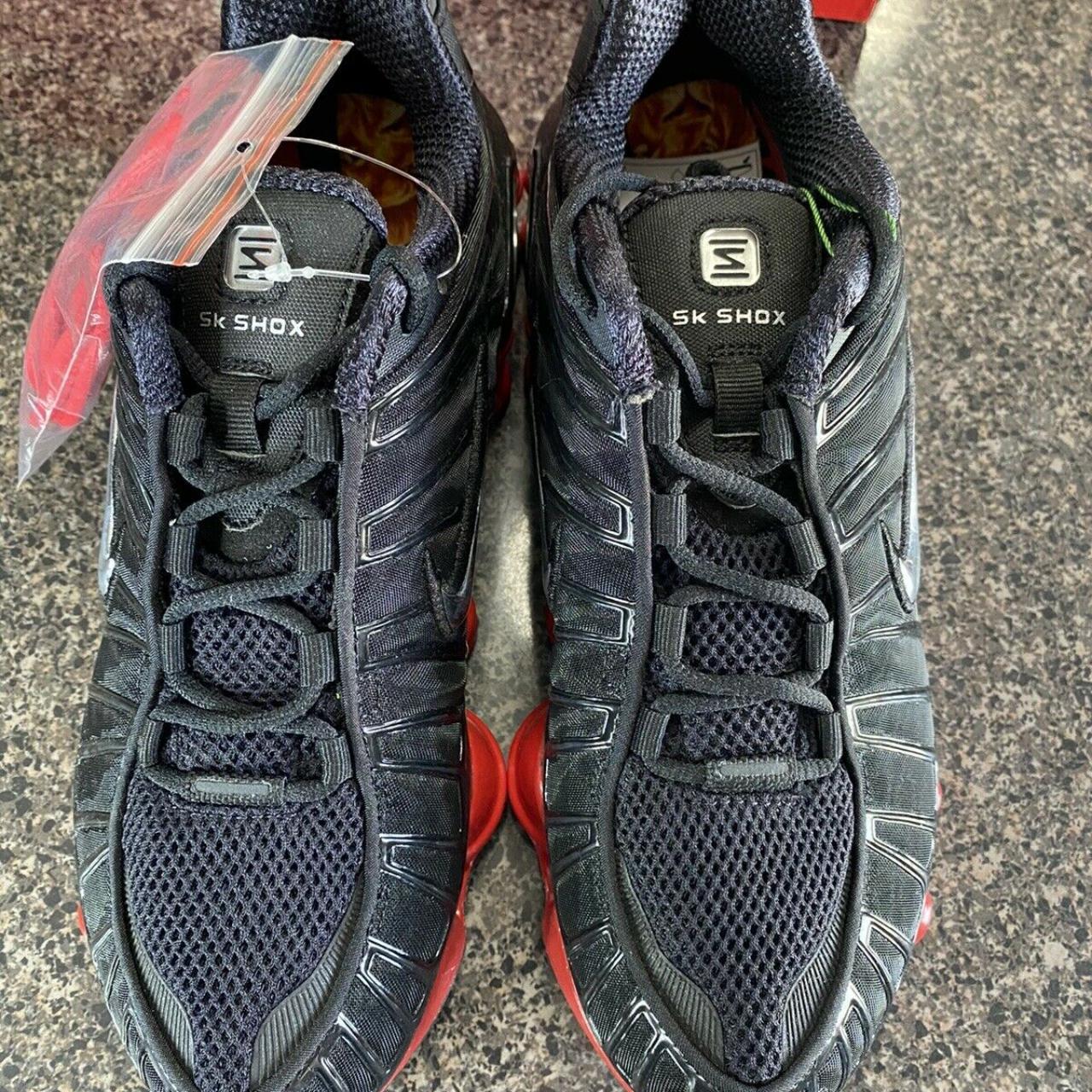 skepta shox on feet