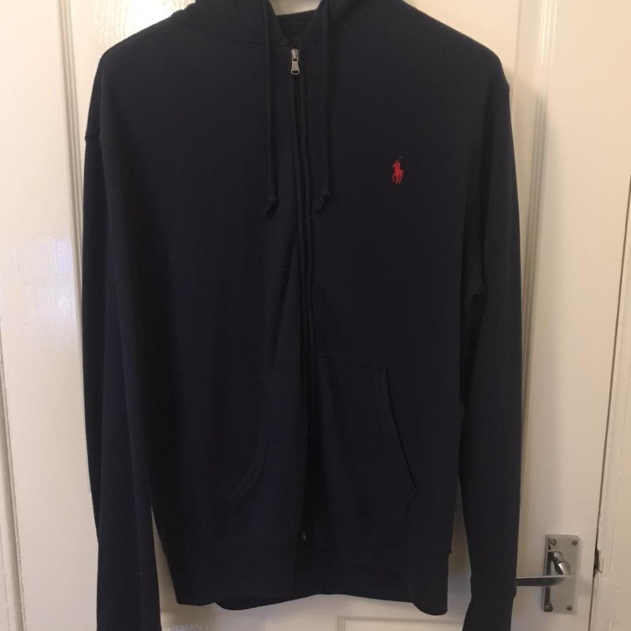 Polo Ralph Lauren Zip Up Hoodie - Depop