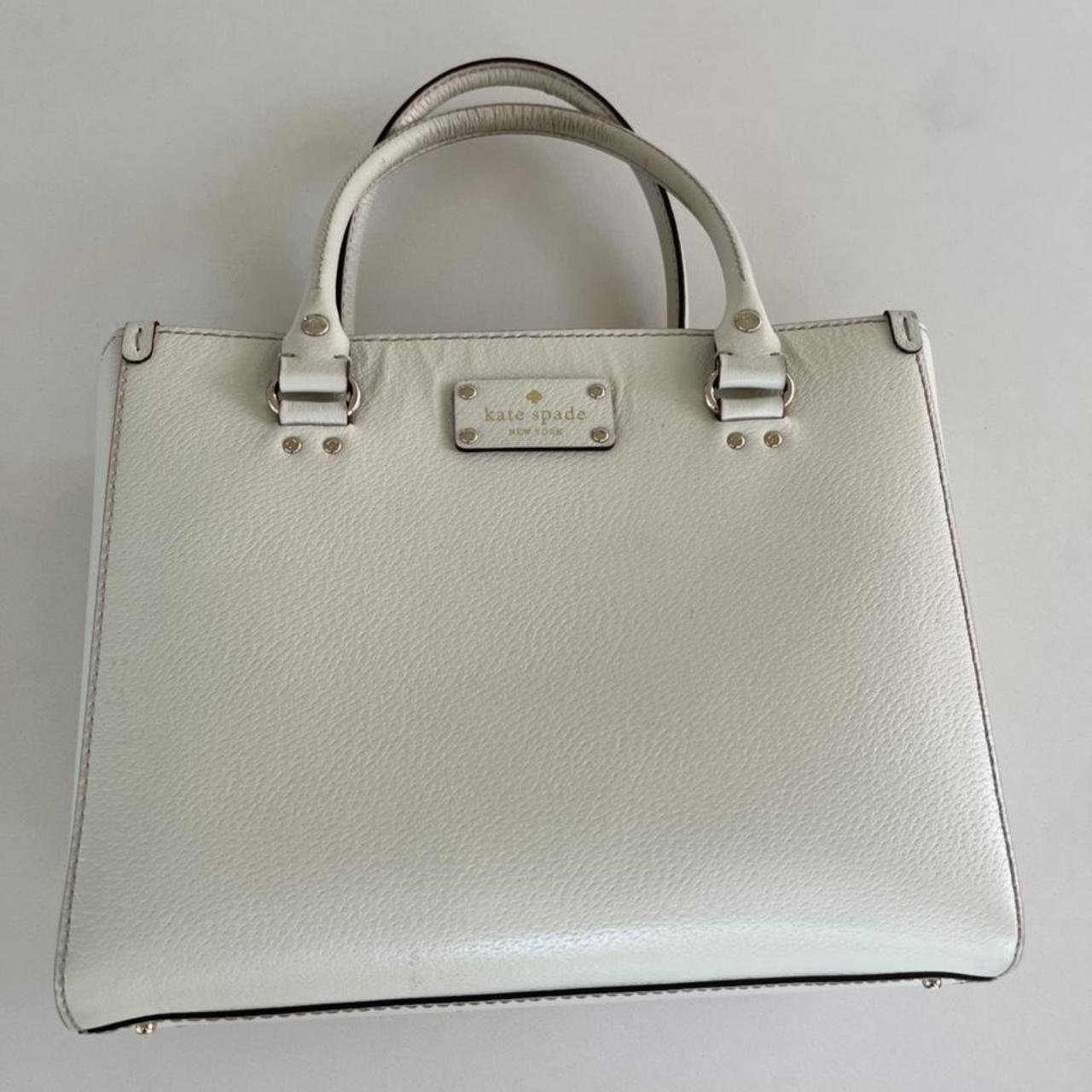 Kate Spade New York Women's White Bag | Depop