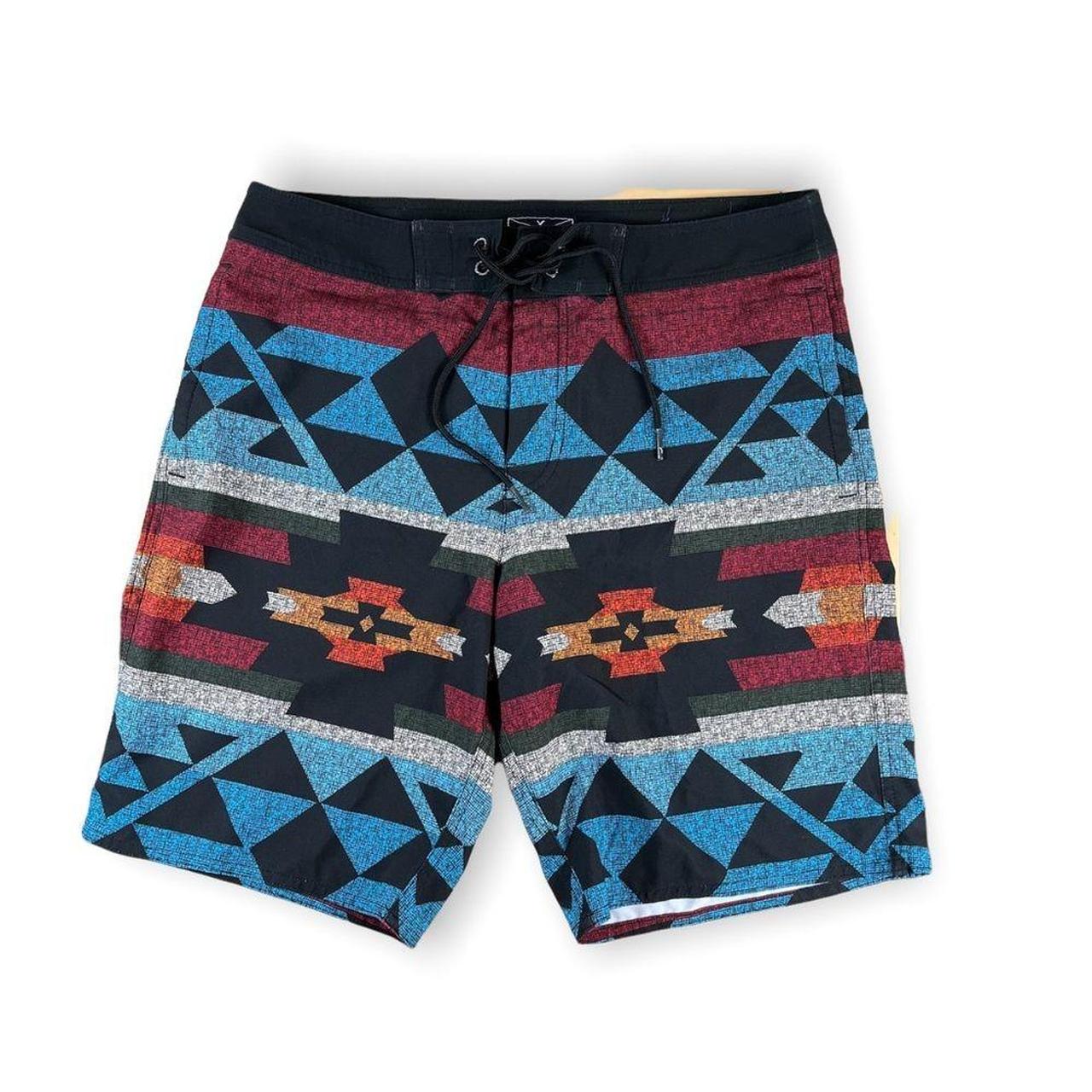 American Eagle swim trunks in southwest Aztec print.... Depop
