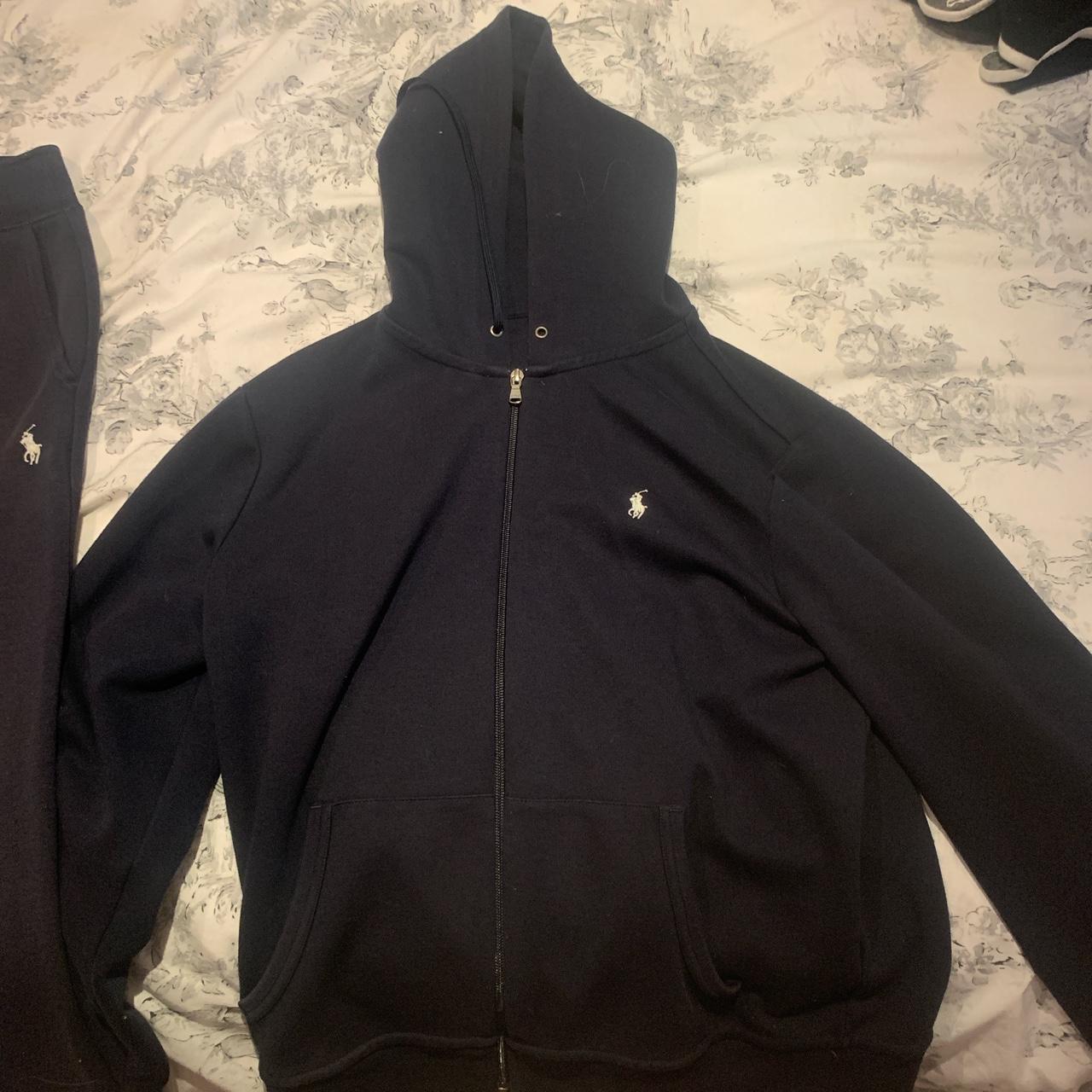 Ralph Lauren Men's Navy Hoodie | Depop