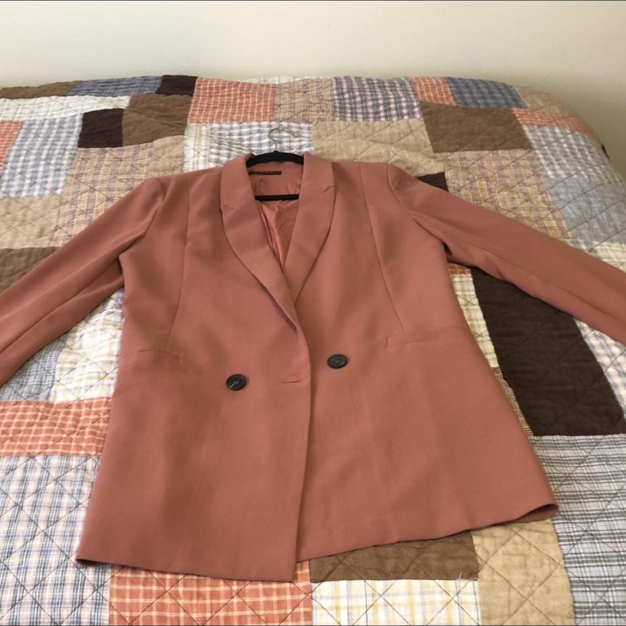 Product Image 1 - Pink women’s Blazer barely used