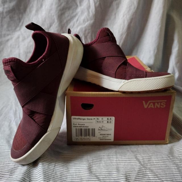 Vans ultrarange sale gore burgundy