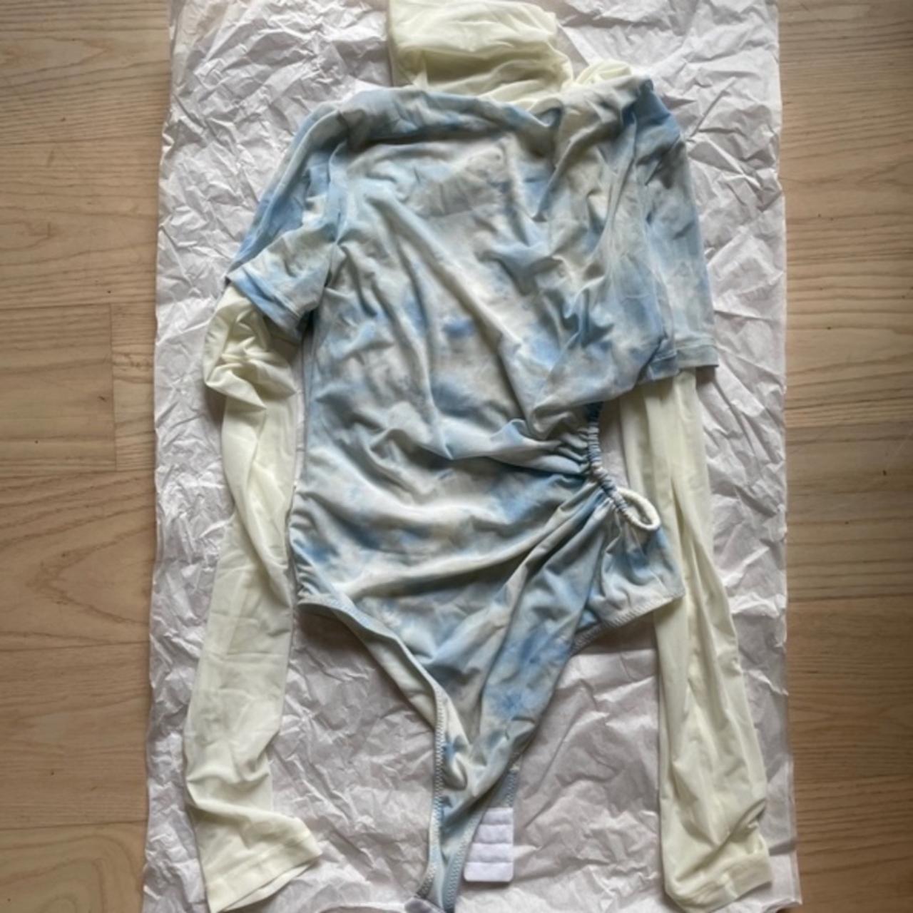 Product Image 3 - Off-White Cloud Tie-Dye Layered Bodysuit

Worn
